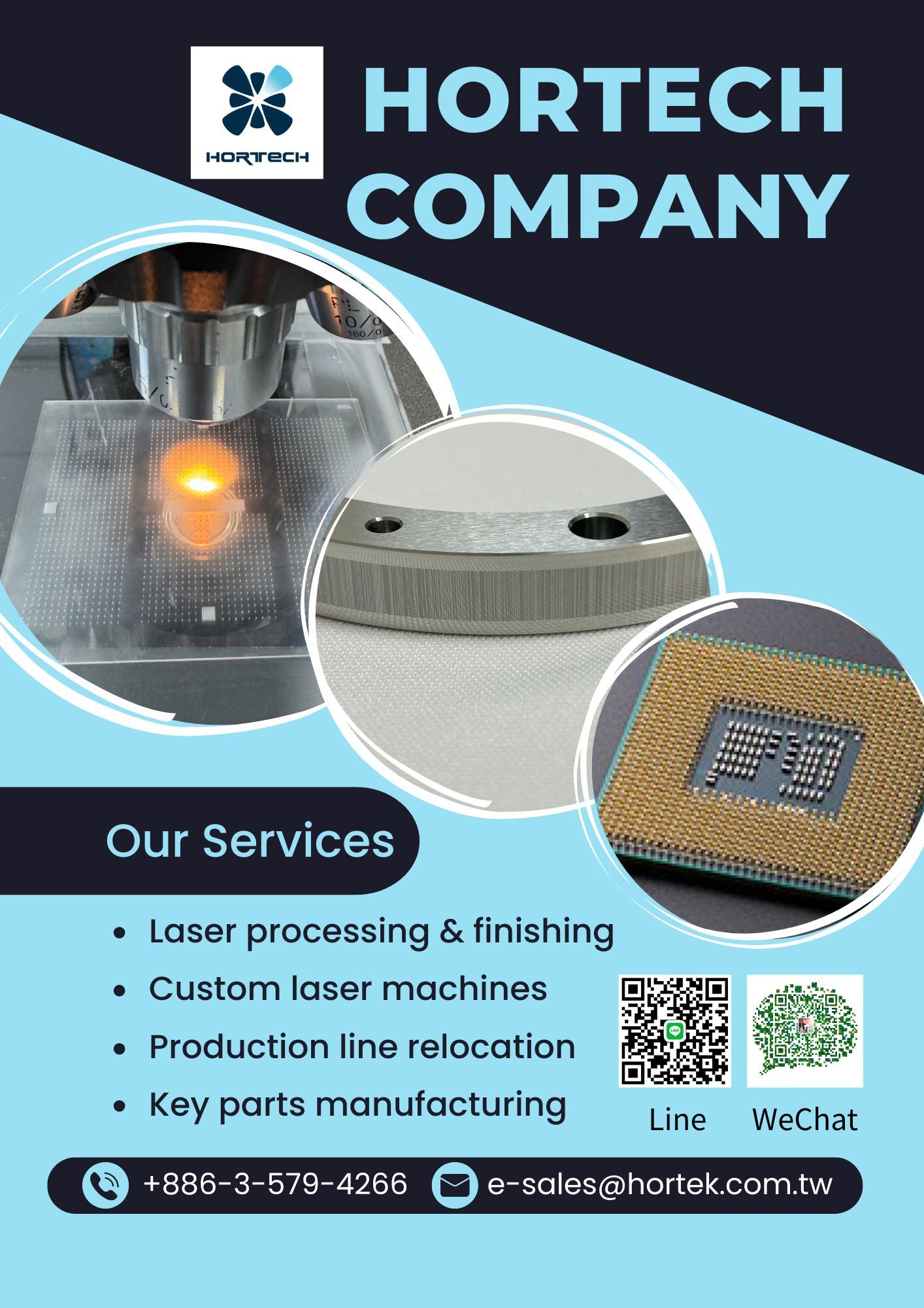 Hortech développe des machines laser brevetées pour fournir des services professionnels de fabrication et de finition de MEMS.